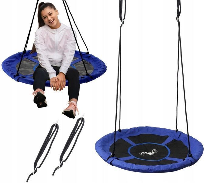Гойдалка гніздо лелеки GardenLine 100 см 150 кг жовта HAM3293 фото