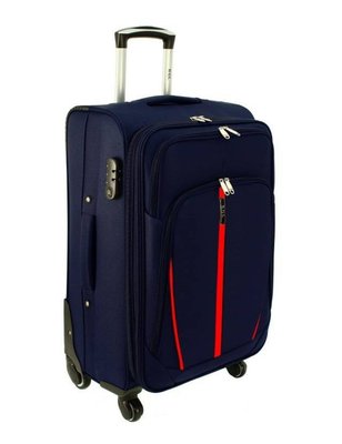 Дорожный тканевый чемодан Rgl s-020 Средний, Темно-синий s-020 фото
