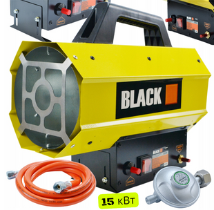 Газова теплова гармата BLack 15 кВт 320 м&sup3;, год 55063 фото
