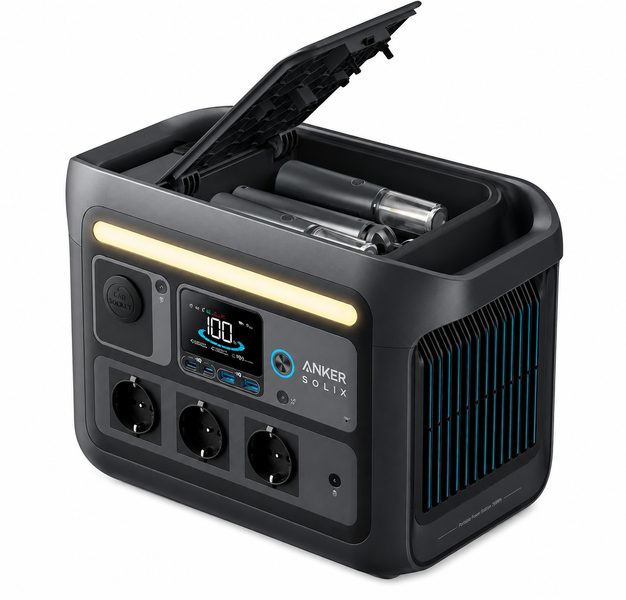 Портативна зарядна станція Anker SOLIX C800X 768 Вт&middot;год C800X фото
