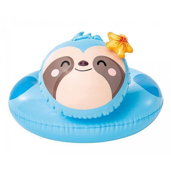 Надувне коло Intex 59220-sloth 58&times;55 см дві камери 17286-01 фото