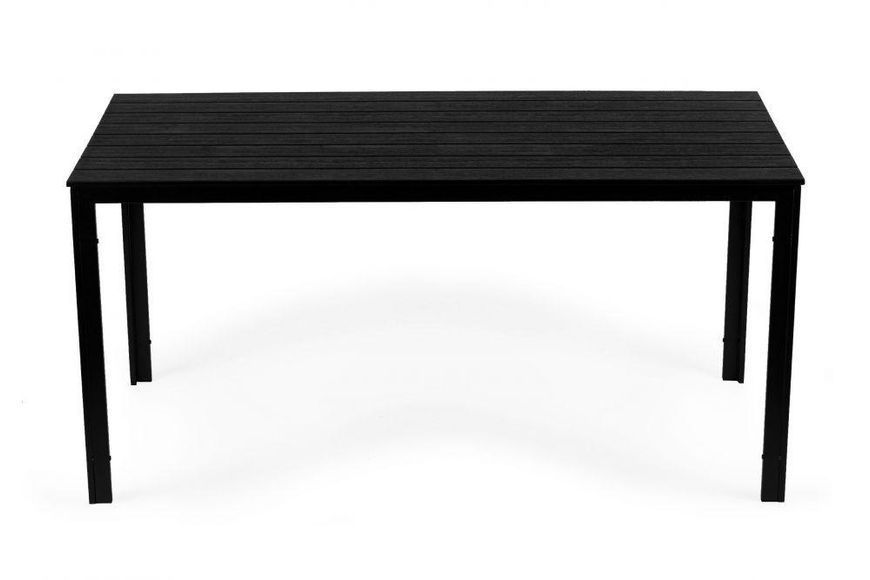 Комплект садових меблів MultiGarden Polywood-8, стіл 156x78 см. + 8 крісла з техротангу (Темно-коричневий) Polywood-8 фото