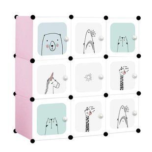 Органайзер LEobert 9x - W03 Pink модульний 9 модулів 33 секції 1744191594 фото