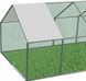Курник металевий з частковим покриттям 6x3x1,95 м для курей, кролів та інших домашніх тварин GardenLine TUN4047 TUN4047 фото 5