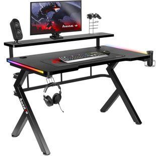 Комп'ютерний стіл HUzaro HEro 5.0 RGB стільниця 1,8 см HERO 5.0 RGB фото