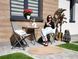 Комплект меблів JUmi TRend Grey 1 стіл 2 крісла метал TREND GREY фото 1