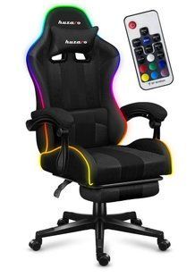 Крісл Force 4.7 Black RGB тканина з підсвіткою 4.7 Black RGB фото