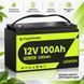 Акумулятор CyperOcean LiFePO4 12V, 100Ah 1280 Вт&middot;год 17321 фото 1