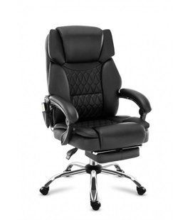 Крісло офісне з масажем Mark Adler Boss 6.0 Black Boss 6.0 Black фото