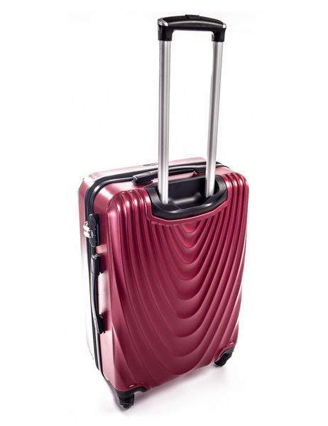Дорожня валіза з ABS+ пластику Rgl 663 Мала, Рожева 663 фото