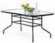 Комплект садових меблів Kontrast Garden-8 Black 150&times;90 см Garden-8 FI150 Black фото 2