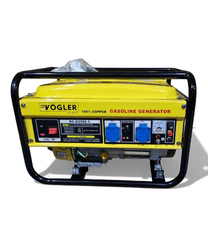 Бензиновый генератор 3 кВт Vogler KC-G2500-3 с медной обмоткой и системой AVR KC-G2500 фото