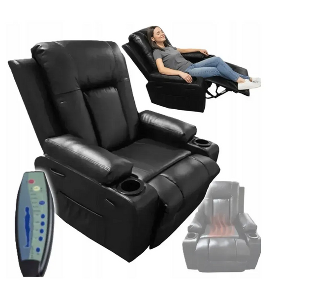 Масажне крісло-качалка Bass Polska BH 30040 Relax 5 програм масажу BH 30040 фото