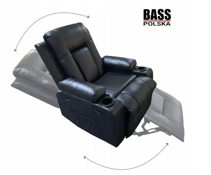 Масажне крісло-качалка Bass Polska BH 30040 Relax 5 програм масажу BH 30040 фото