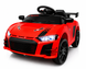 Дитячий електромобіль PRIMA CAR Cabrio 6V 5A (спойлер, пульт, LED-фари, звук, відкривні двері, педаль газу), Червоний G1404 фото 1