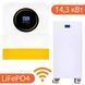 LiFePO4 14,3 кВт Комплект інвертор Anenji з Wi-Fi 11 кВт + акумулятор Daxtromn 51.2V 280Ah для резервного живлення 17981-01 фото 1