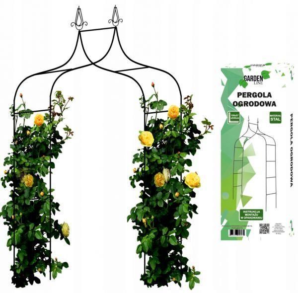 Арка садова GardenLine PErg-N6078 сталева 240&times;150&times;37 см PERG-N6078 фото