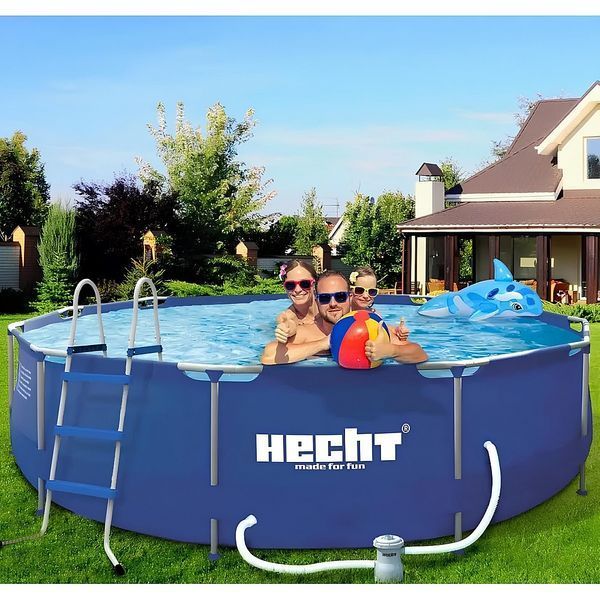 Каркасний басейн Hecht 3690 Bluesea 360&times;76 6125 л 17383-01 фото