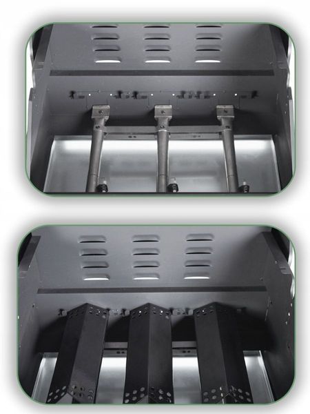 Газ гриль Garden Line BBQ8076 8,1 кВт 3 пальники BBQ8076 фото