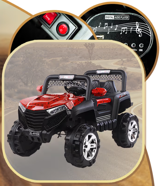 Дитячий електромобіль JEep BUggy 4&times;4 4&times;40 Вт, USB MP3 G435 фото
