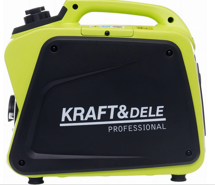 Інверторний бензиновий генератор Kraft&Dele KD680 1,8 кВт KD680 фото