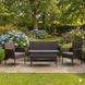 Набір садових меблів GardenLine Reno Brown скло 5 мм ESO-F574-2-4 фото 1