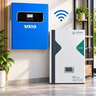 Комплект резервного живлення Anenji 11 кВт + Dipower 51,2V, 100Ah 17308 фото