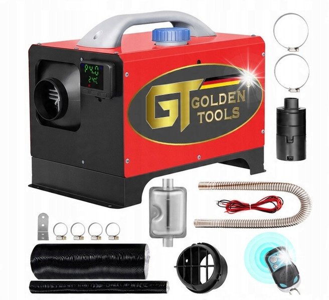 Автономний дизельний обігрівач (Webasto) Golden Tools GT-0008 9 кВт GT-NO-0008 фото
