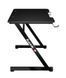 Комп'ютерний стіл HUzaro HEro 2.5 BLack 120&times;60 карбон HERO 2.5 BLACK фото 3
