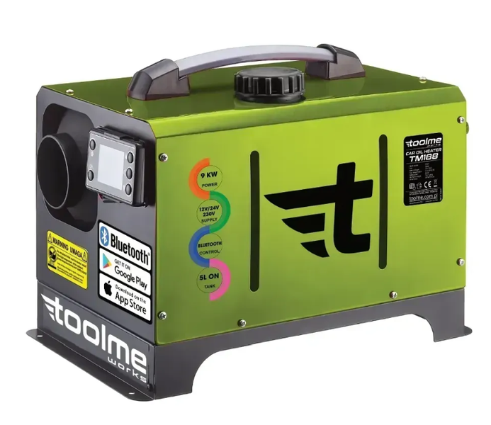 Автономний дизельний обігрівач TOolme TM188 9 кВт 12, 24, 230 В TM188 фото