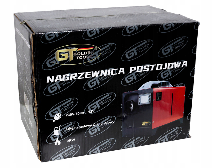 Автономний дизельний обігрівач (Webasto) Golden Tools GT-0008 9 кВт GT-NO-0008 фото