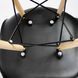 Крісло JUmi Plastic Chair Black поліпропілен і дерево Plastic Chair Black фото 3