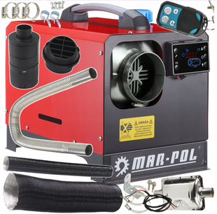 Автономний дизельний обігрівач MAR-Pol Webasto 12 кВт LCD M80951-po фото