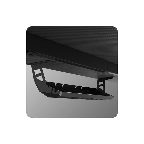 Комп'ютерний стіл Huzaro Hero 3.3 Black 140&times;60 карбонове покриття Hero 3.3 Black фото