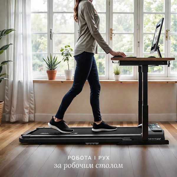 Бігова доріжка Sportconic P106FA Pro 109&times;40 см 12 км/год 18126-01 фото
