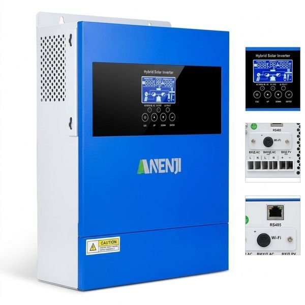 Комплект резервного живлення Anenji ANJ-4000W-24V 4,2 кВт 24В 17289 фото
