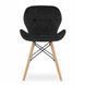 Крісло Leobert Lago Black оксамитове сидіння 74&times;48&times;43 см Lago Black фото 3