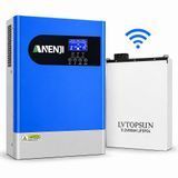 Комплект інвертор Anenji ANJ-HHP-II-6.2KP-WiFi 6,2 кВт LVTOPSUN 17324 фото