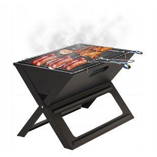 Гриль вугільний Garden Line BBQ4858 складний стальний BBQ4858 фото