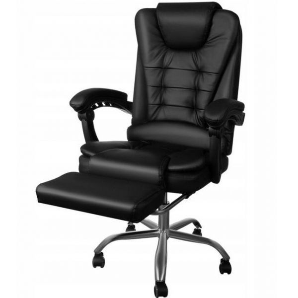 Офісне крісло Boss 23286 Premium екокожа чорне 17363-01 фото