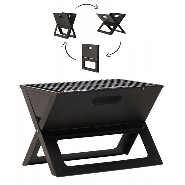 Гриль вугільний Garden Line BBQ4858 складний стальний BBQ4858 фото
