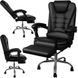 Офісне крісло Boss 23286 Premium екокожа чорне 17363-01 фото 1